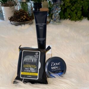 Charcoal Face + Body Cleansing Wipes and Bottega Veneta Illusione Men’s bundle